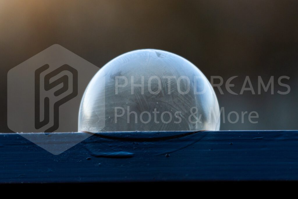 Frozen Bubble in Winter